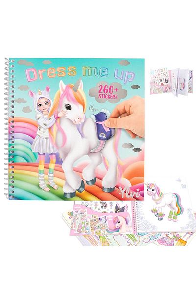 Top Model Dress Me Up Book With Ylvi Topmodel Stickers