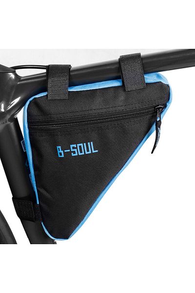 Choice blue Mountain Bike Bag Triangle Waterproof Cycling Bag Front Tube Frame Bag Bicycle Accessories