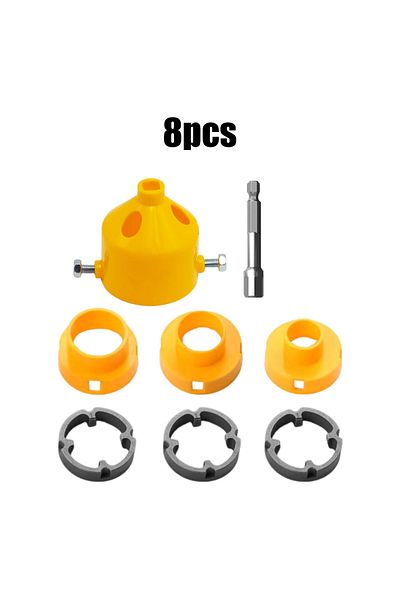 Choice 8pcs 8pcs Pipe Threader Kit Pipe Round Die Water Pipe Internal Thread Opener Pipe Electric Threading