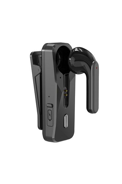 Choice Black Bluetooth 5.1 Wireless Headset Business Earphone With Hd Mic Handsfree Call Vibration Reminder