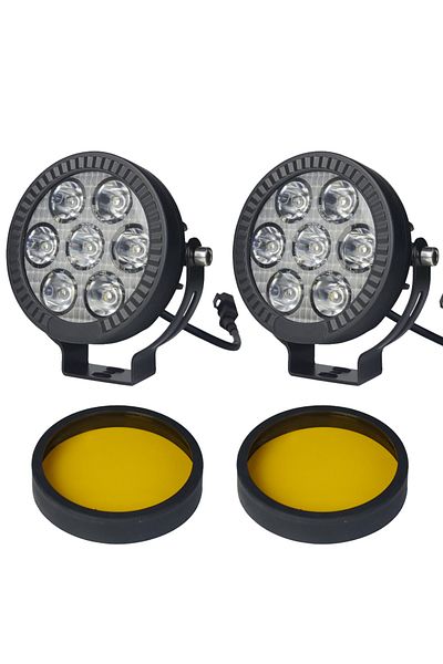 Choice 2PCS 4.5" LED Work Light Spotlight Fog lights Driving Lamp For BMW R1200 GS R1250GS 1250LC ADV k1600
