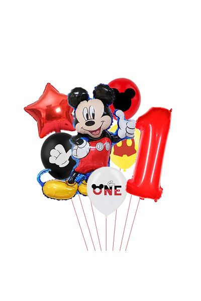 Choice Set 1 7pcs Disney Minnie Foil Balloons Set Mickey Mouse Balloon Birthday Party Decoration Baby Showe