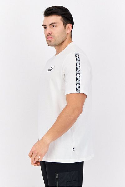 Puma Men Sportswear Fit Short Sleeves Outdoor T-shirt, White