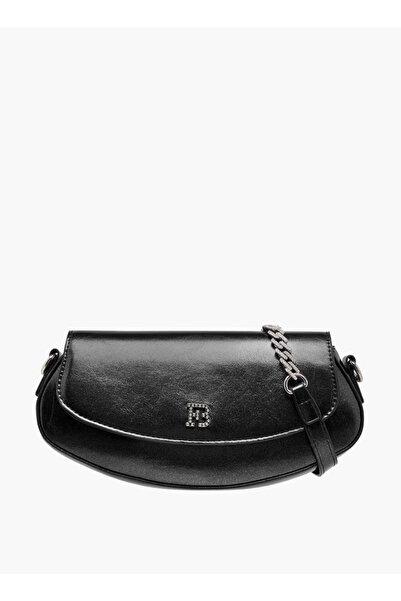 Flora Bella by Shoexpress Solid Shoulder Bag with Detachable Strap and Flap C...