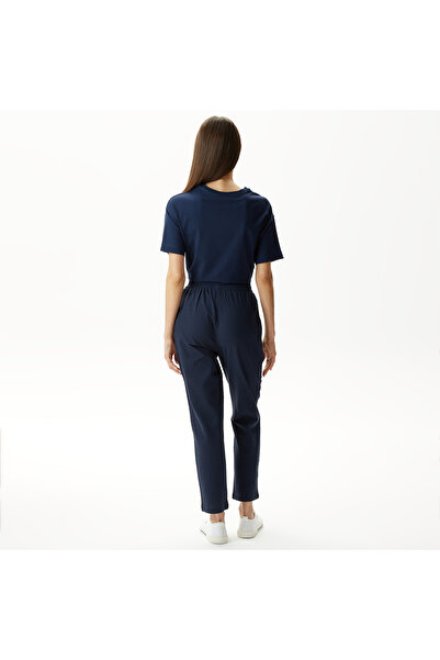 Nautica Kadın Lacivert Relaxed Fit Pantolon