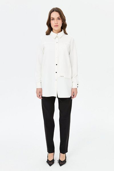 Esswaap Țesătură elastică WearTunica albă