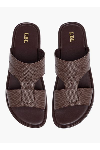 LBL by Shoexpress Textured Slip-On Arabic Sandals