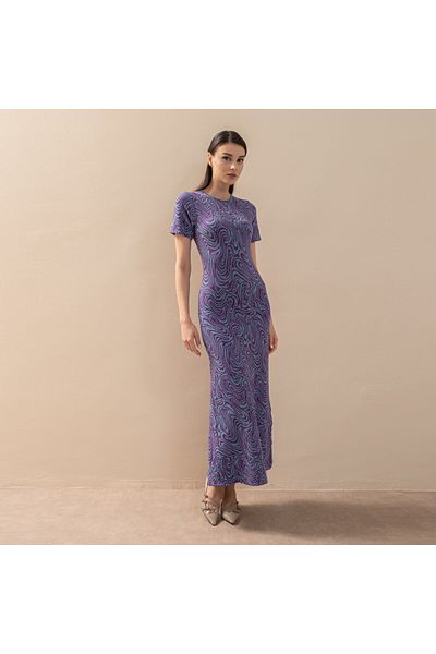 SHUGAA ROCHIE lungă JACQUARD de damă 