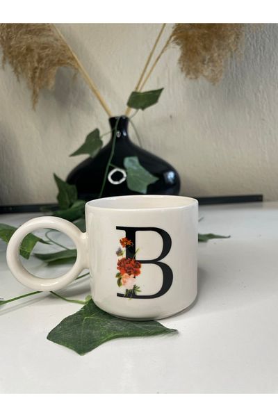 Arsim Home Single Letter Mug