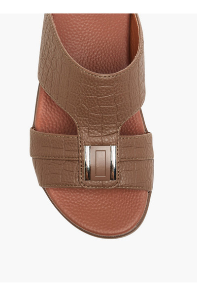 LBL by Shoexpress Metal Accent Slip-On Arabic Sandals