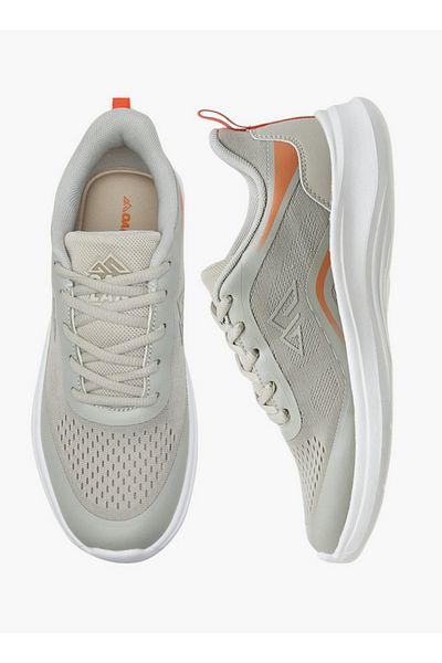 Oaklan by Shoexpress Textured Sports Shoes with Lace-Up Closure and Pull-Tab
