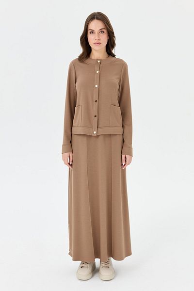Esswaap Kaite Skirt Suit Mink