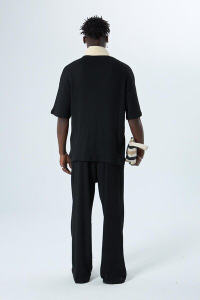 VAMOSCLO Βασικό oversized Σετ Μαύρο