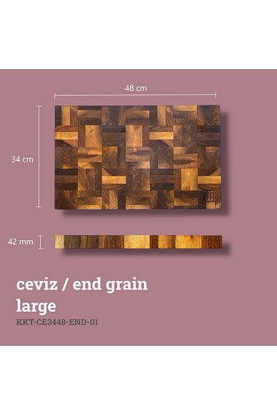 KAF Ahşap Cutting Board Walnut Large