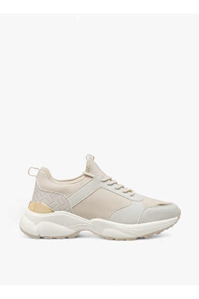 Flora Bella by Shoexpress Floral Bella Panelled Lace-Up Sneakers