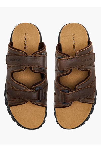 Le Confort Buckle Detail Slip-On Sandals