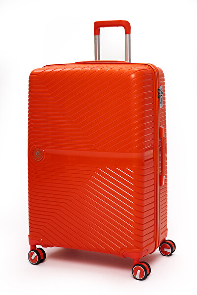 ELATAE Exclusive Pro Polipropilen Büyük Boy Kırılmaz Valiz 5239