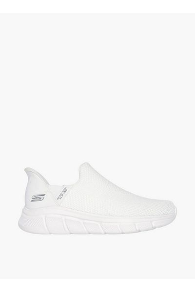 SKECHERS Men's BOBS B FLEX Slip-On Sports Shoes -118306-WHT