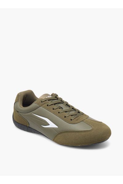 Dash Logo Detail Sneakers with Lace-Up Closure