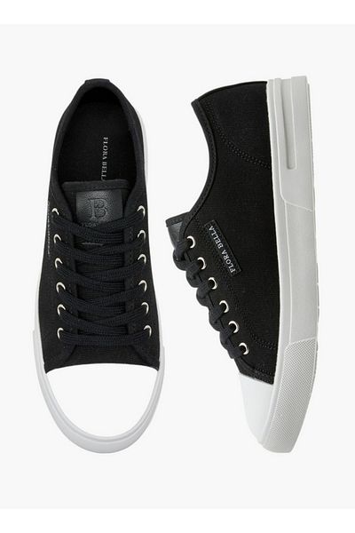 Flora Bella by Shoexpress Logo Detail Lace-Up Sneakers