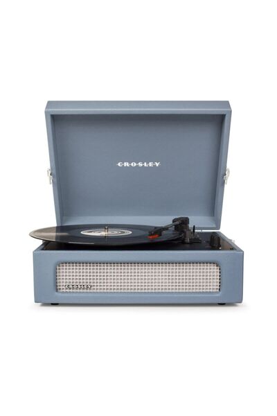 CROSLEY Voyager Bluetooth Alıcılı Ve Taşınabilir Açık Mavi Vintage Plak Çalar Pikap