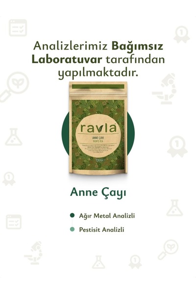 Ravla 2'li Ürün - Anne Çayı 120g / 17 Sebzeli Tarhana 200g