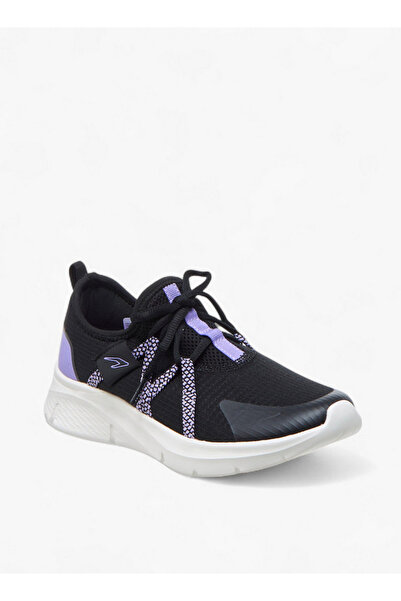 Dash Logo Detail Sports Shoes with Lace-Up Closure