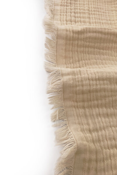 cekic kids Gift Product - 4 Layer Muslin Baby Blanket - 100% Cotton - Ecru Color - 120X135 cm