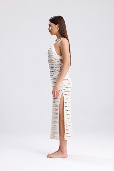 YUGA KNİTTİNG ΑΝΟΙΧΤΟ ΣΧΕΔΙΟ ΛΕΠΤΟ ΚΑΛΟΚΑΙΡΙΝΟ ΠΛΕΚΤΟ ΦΟΡΕΜΑ ΠΑΡΑΛΙΑΣ