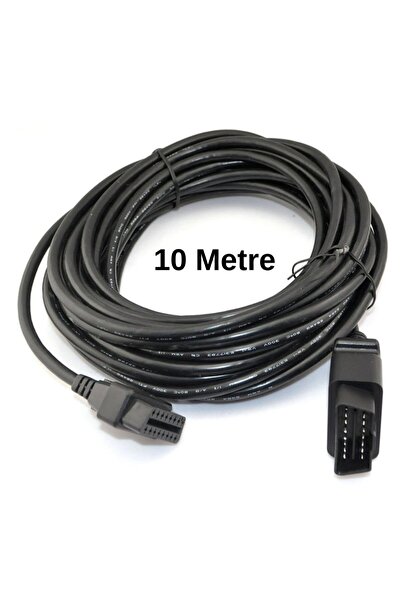Yek YekTek 10 Metre OBD2 Teşhis Cihazı Uzatma Kablosu 16 Pin – Erkekten Dişi ...