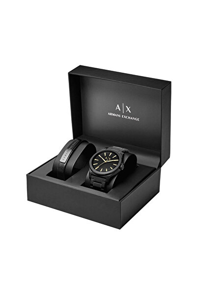 Armani Exchange AX7102 Erkek Set Kol Saati ve Bileklik