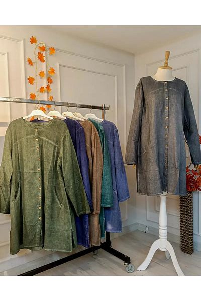 nevmira Mesh Detailed Pocket Tunic