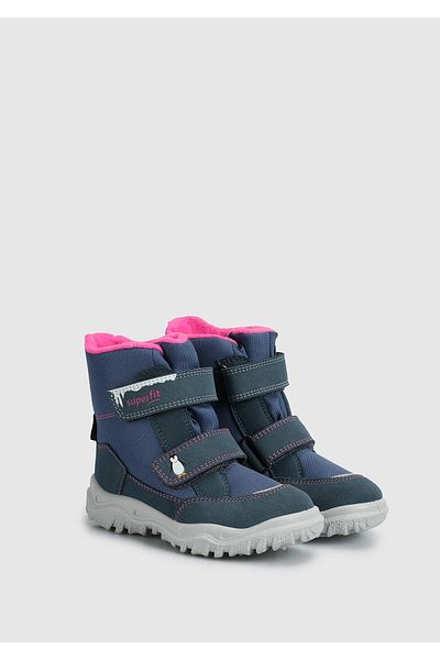 Superfit 006047   P Husky1 Navy Blue Boy's Boots