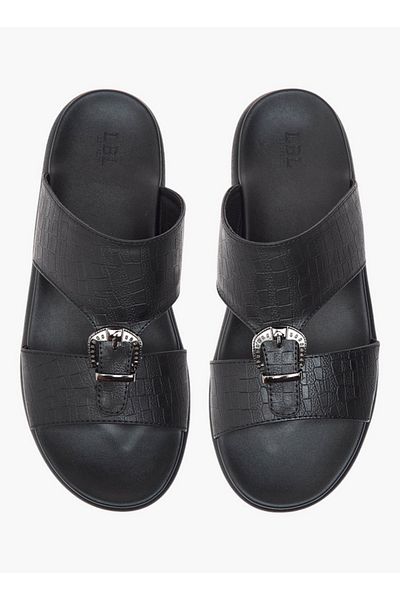 LBL by Shoexpress Buckle Accent Slip-On Arabic Sandals