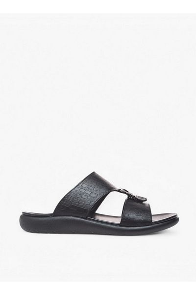 LBL by Shoexpress Buckle Accent Slip-On Arabic Sandals