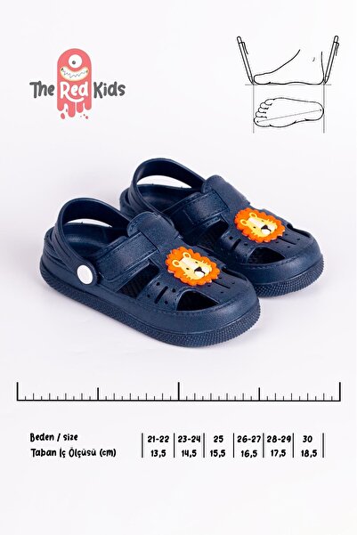 The Red Kids Капці Lion Figurlu на нековзкій м'якій підошві темно-сині