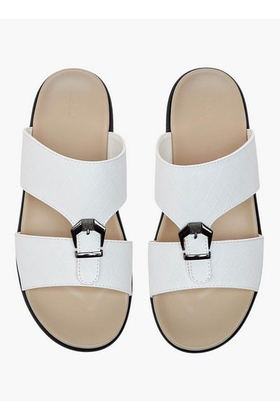 LBL by Shoexpress Buckle Accent Slip-On Arabic Sandals