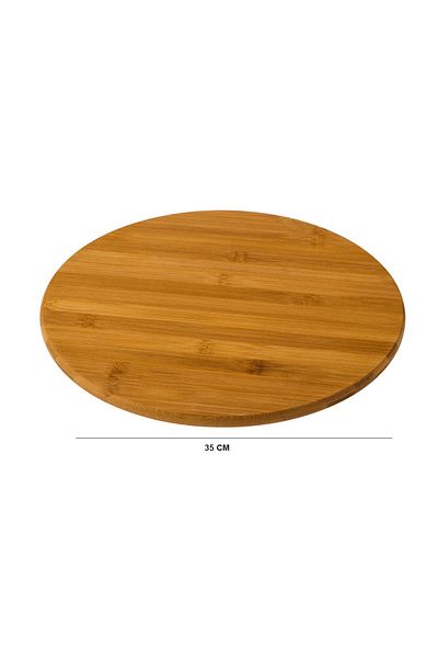 Dania Rotating Wooden Serving Stand Large Size 35 cm