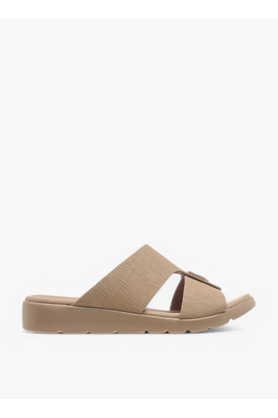 LBL by Shoexpress Metal Accent Slip-On Arabic Sandals