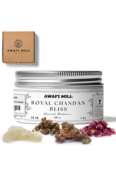 AWAFI MILL بخور رويال تشاندان بليس - زجاجة ٢٨ جرامًا (١ أونصة)