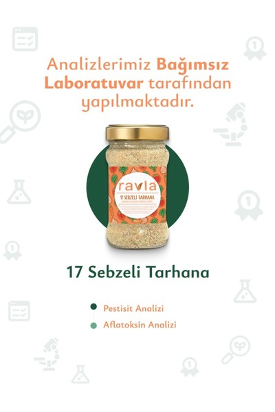 Ravla 2'li Ürün - Anne Çayı 120g / 17 Sebzeli Tarhana 200g