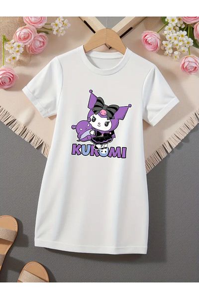 Machetta Girl's Kuromi Printed Mini Dress