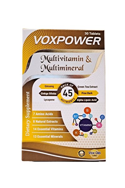 Vox Dei Labs أقراص فوكس باور 30 قرصًا