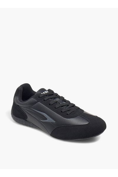Dash Logo Detail Sports Shoes with Lace-Up Closure