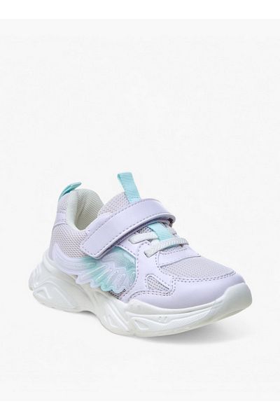 Flora Bella by Shoexpress Panelled Sneakers with Hook and Loop Closure