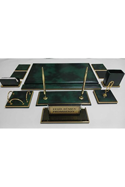 Yeşilsümen KRİSTAL İSİMLİKLİ BULUT YEŞİL VE GOLD SÜMEN VE MAKAM TAKIMI