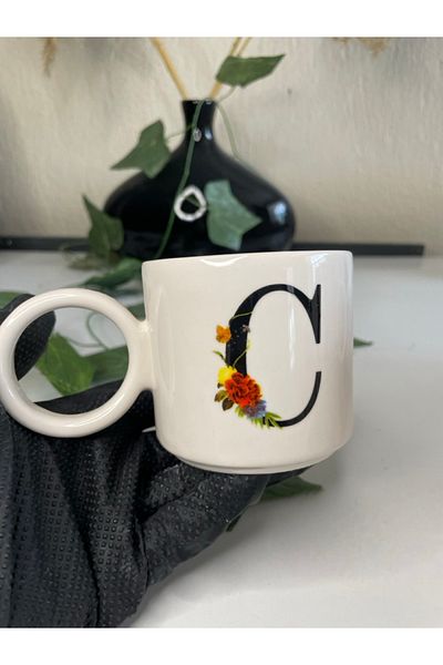 Arsim Home Single Letter Mug