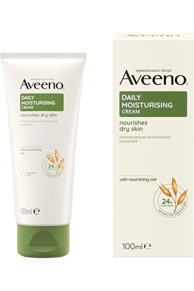 AVEENO Body Cream, Daily Moisturising, Dry & Sensitive Skin, 100ml
