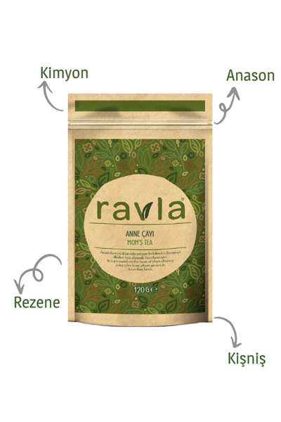 Ravla 2'li Ürün - Anne Çayı 120g / 17 Sebzeli Tarhana 200g