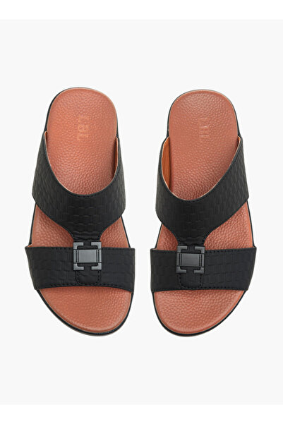 LBL by Shoexpress Metal Accent Slip-On Arabic Sandals